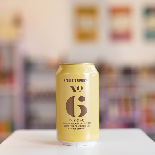Curious Elixir No. 6 Booze-Free Cocktails - Can